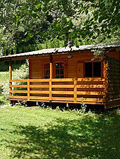 Vue extérieure chalet 4 personnes