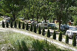 Emplacement camping La Valière